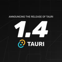 Illustration of Introducing Tauri 1.4.0 Release with Exciting Updates