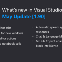 Illustration of Visual Studio Code May 2024