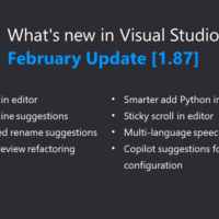 Illustration of Visual Studio Code February 2024 Release Highlights