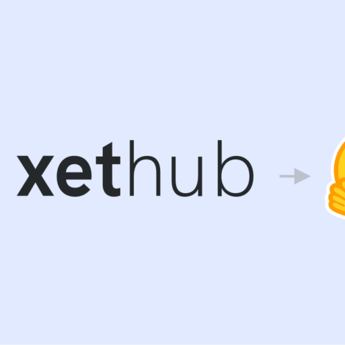 Illustration of XetHub Acquisition by Hugging Face to Revolutionize AI Collaboration