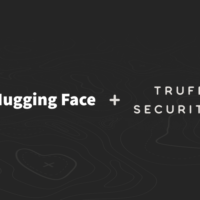 Illustration of Hugging Face partners with TruffleHog to Scan for Secrets