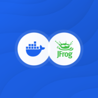 Illustration of Enhancing Secure Software Development with Docker and JFrog at SwampUP 2024